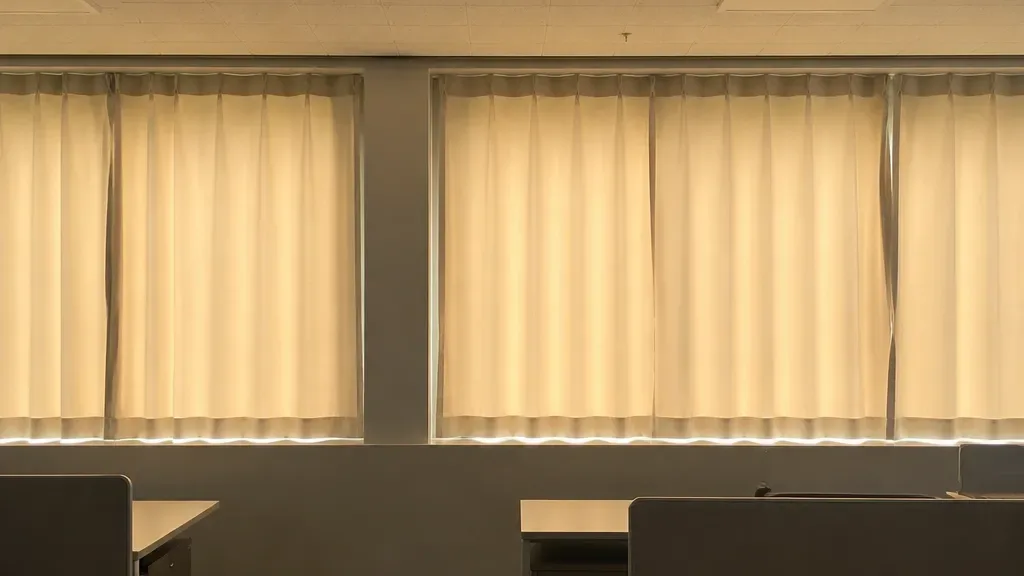 방염커튼이 필요한 순간 예시