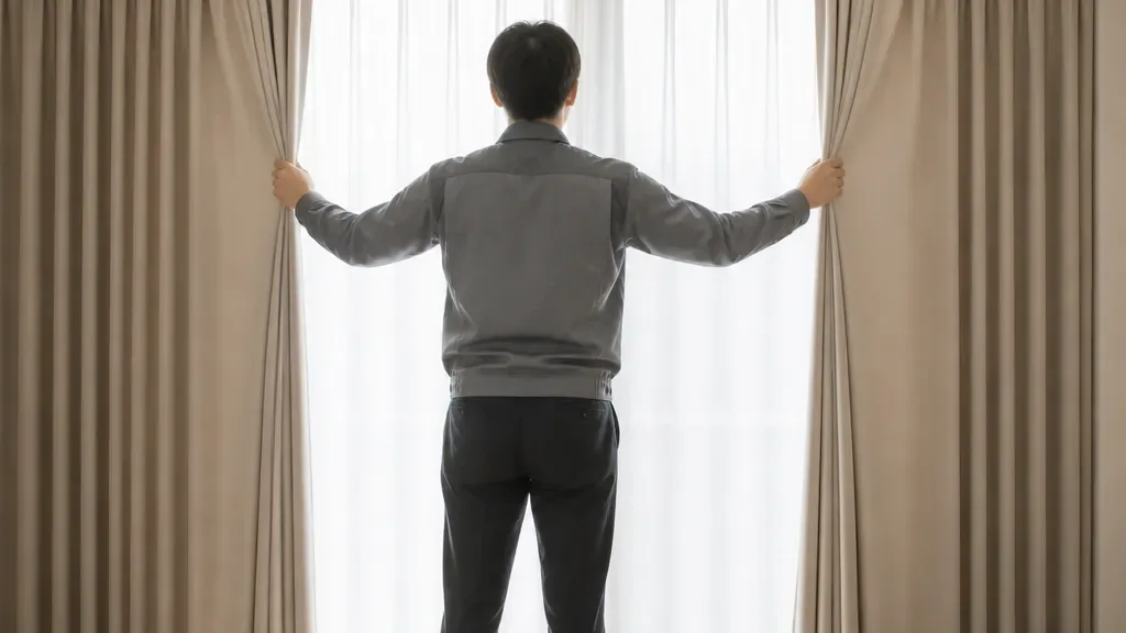 커튼 교체가 필요한 상황 예시