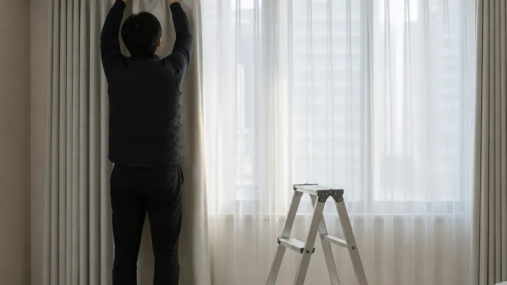 형상기억커튼이 필요한 상황 예시