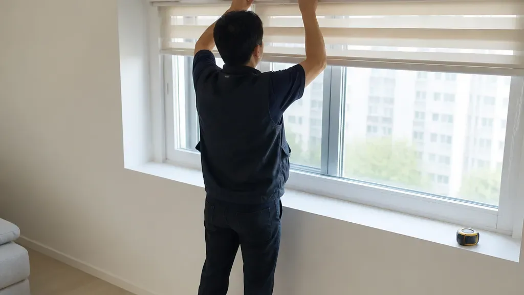 블라인드 교체가 필요한 신호 예시
