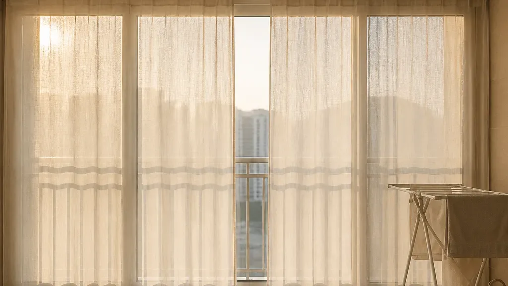 린넨커튼이 필요한 상황 예시
