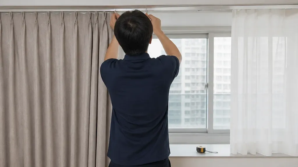 호텔식커튼이 필요한 상황 예시