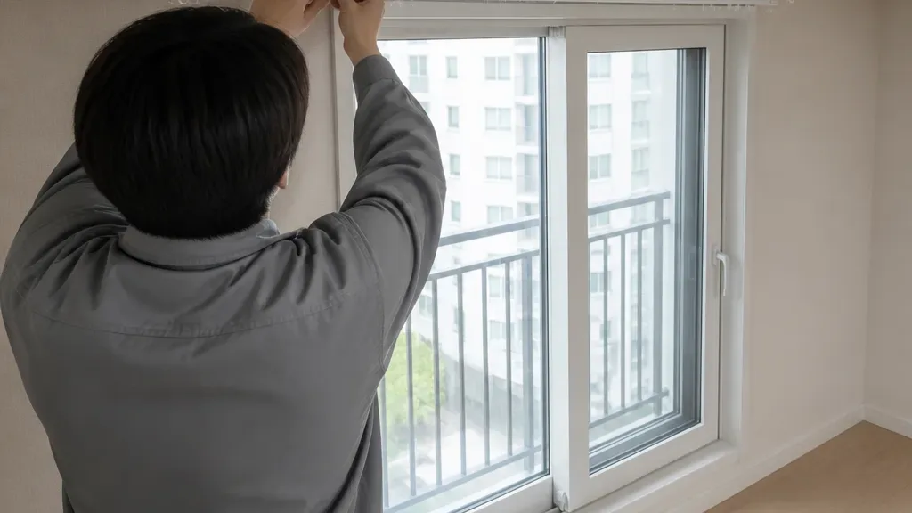 맞춤커튼이 필요한 창가 예시