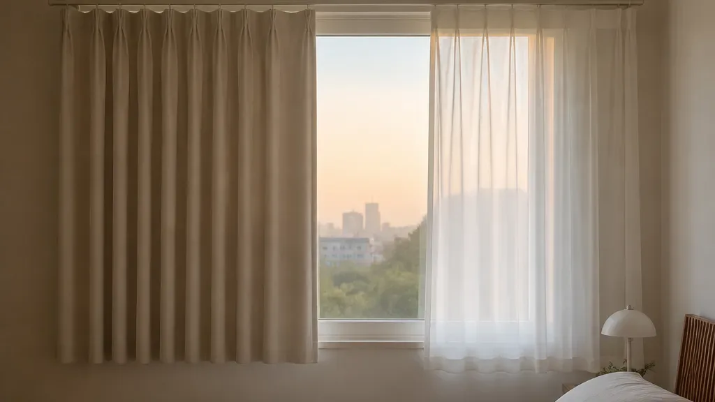 커튼봉 설치가 필요한 상황 예시