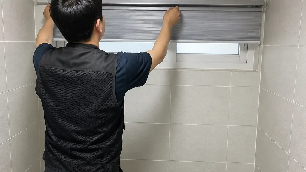 화장실블라인드가 필요한 상황 예시