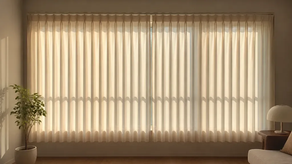 나비주름커튼이 필요한 창가 예시