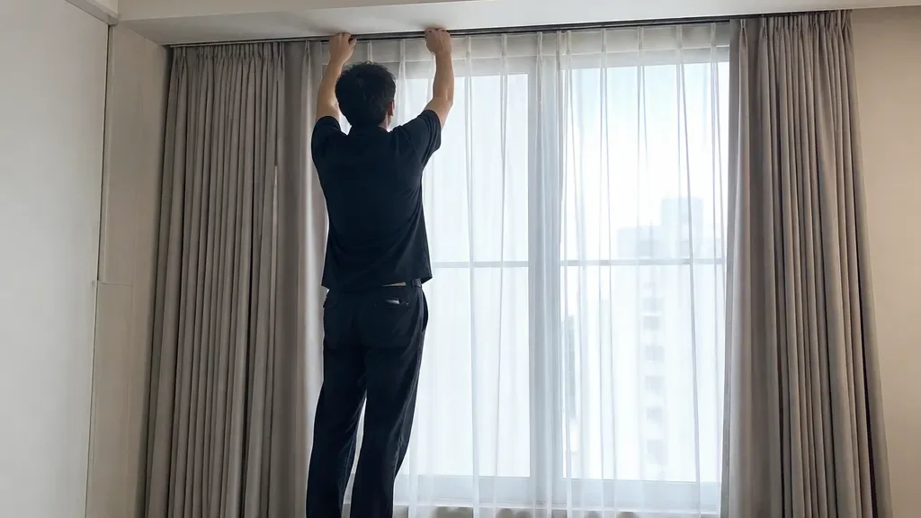 안방커튼이 필요한 상황 예시