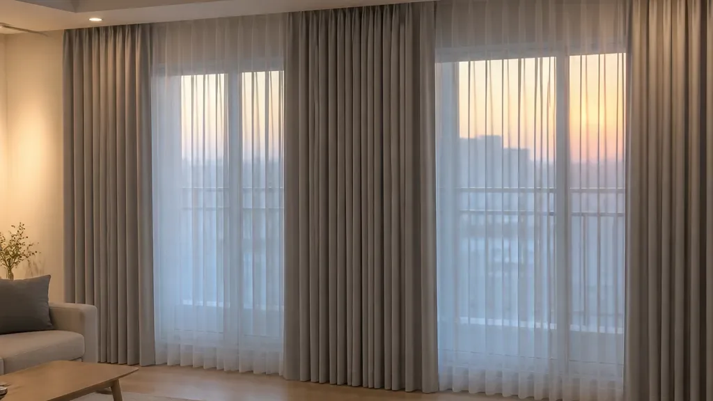 호텔식커튼이 필요한 상황 예시
