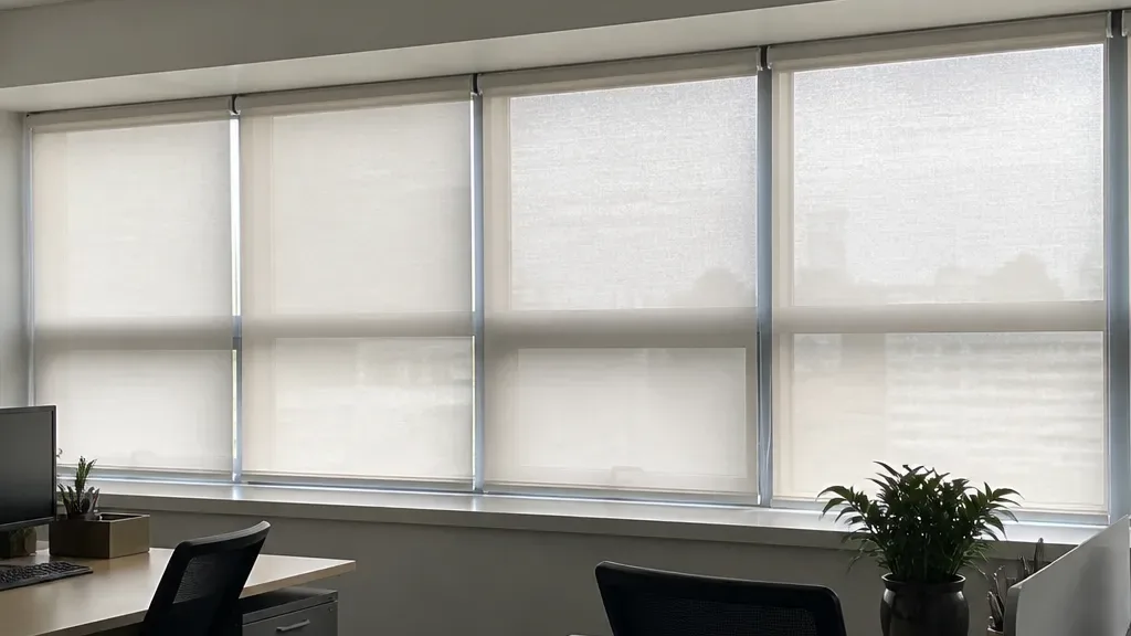 안방커튼이 필요할 때의 창가 모습