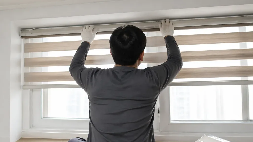 블라인드 교체가 필요한 신호 예시