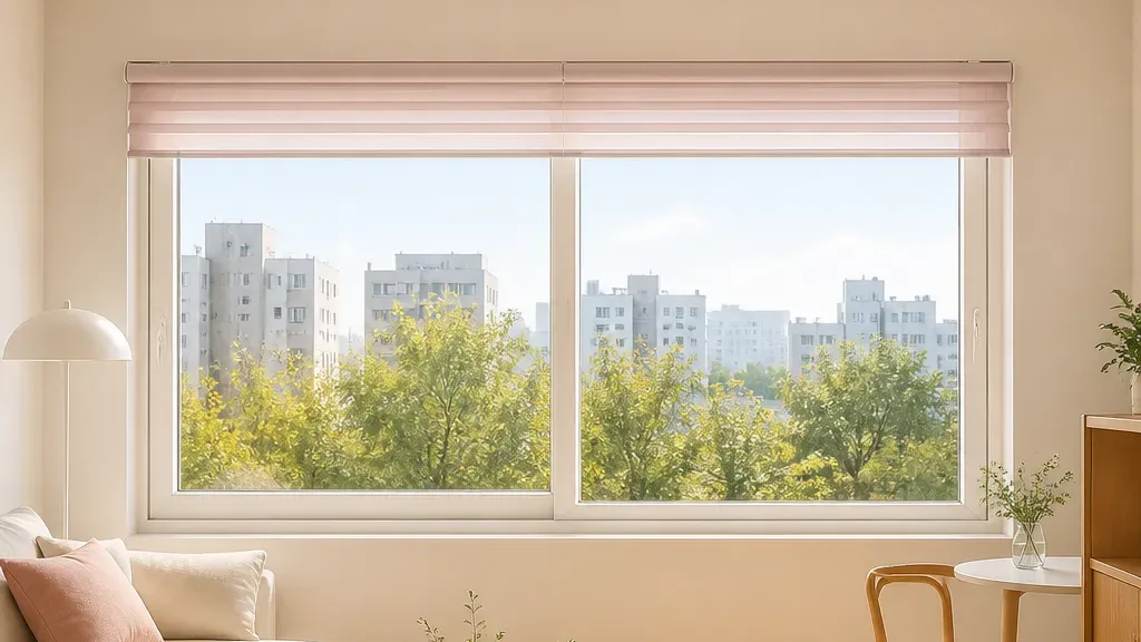거실블라인드가 필요한 순간 예시